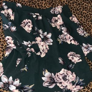 Small Emerald Off Shoulder Top